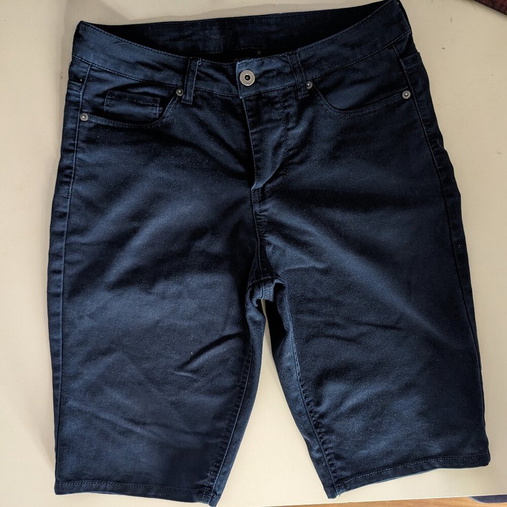 Slim bermudas - Navy